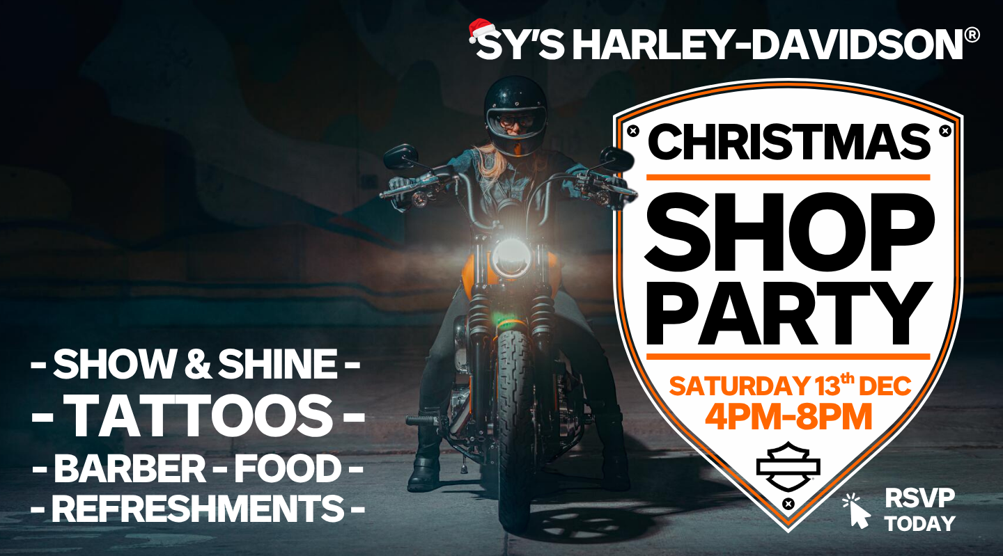 Sy’s H-D Christmas Shop Party