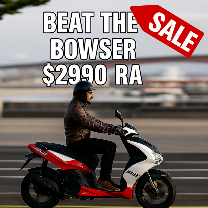 Beat the Bowser! Pista 50cc scooter