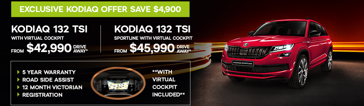 EXCLUSIVE KODIAQ OFFERS Large Image