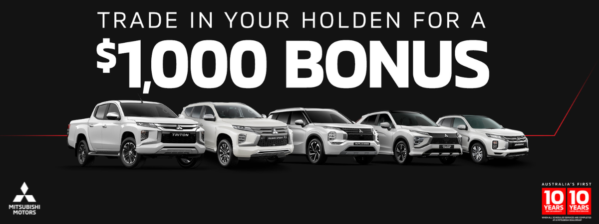 TRADE IN YOUR HOLDEN FOR A $1,000 BONUS Large Image