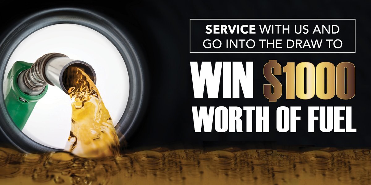 blog large image - Service with us to win $1,000 worth of fuel
