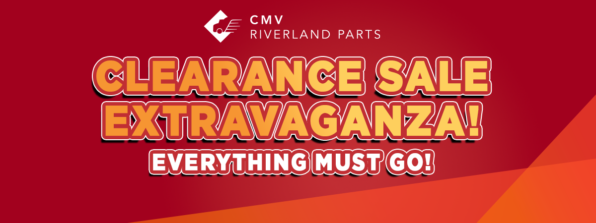 CMV RIVERLAND PARTS BIGGEST SALE EVER | ONLY FROM AUG 25 - AUG 29 Large Image