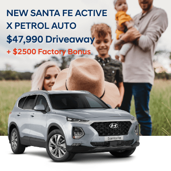 NEW SANTA FE ACTIVE X PETROL AUTO Small Image