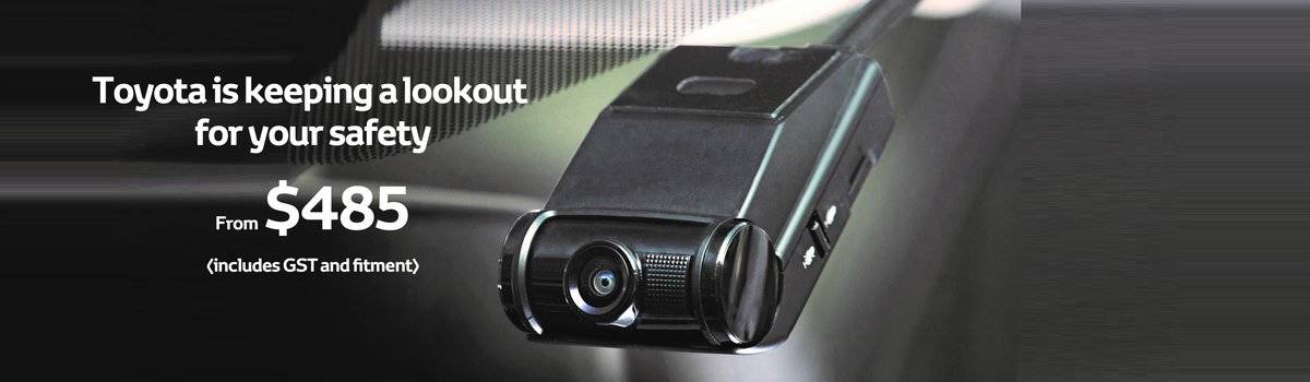 Introducing the Toyota Genuine Dash Camera Large Image