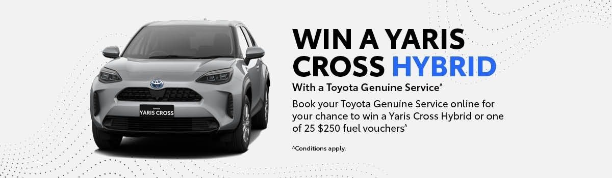 Win a Yaris Cross Hybrid Large Image