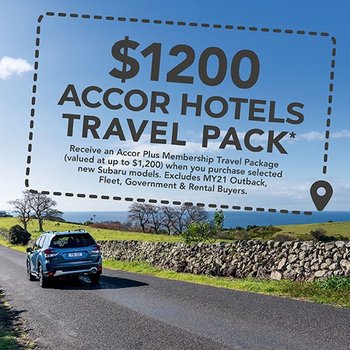 Receive a $1200 Accor Hotels Travel Pack On Us* Small Image