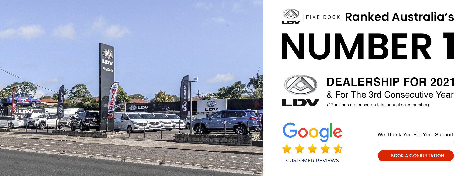 to LDV Five Dock Australia's Number 1 LDV Dealership LDV