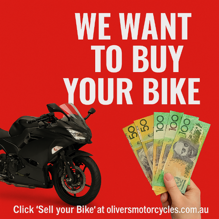 BUYING ALL MOTORCYCLES NOW!