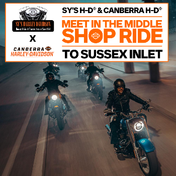 Sy's HD Shop Ride to Sussex Inlet image