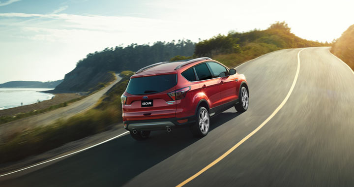 Red Escape On Road