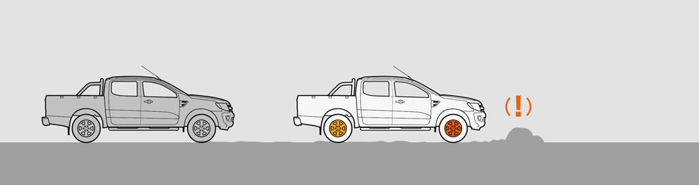 Ford Ranger Emergency Brake Assist