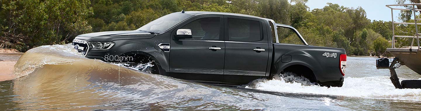 Ford Ranger Up to 800mm water wading