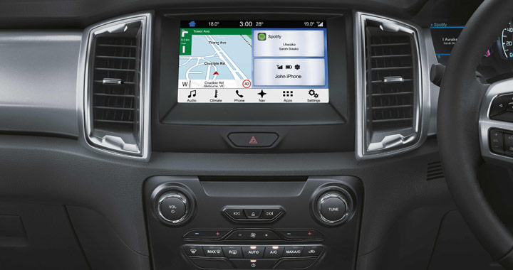 Ford Ranger Innovative Technology