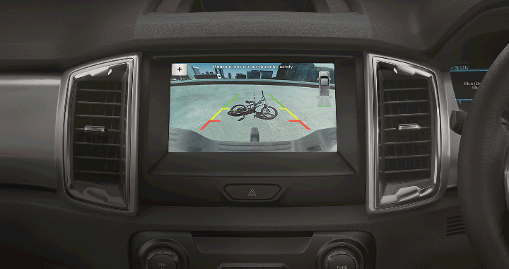 Ford Ranger Rear View Camera and Sensors