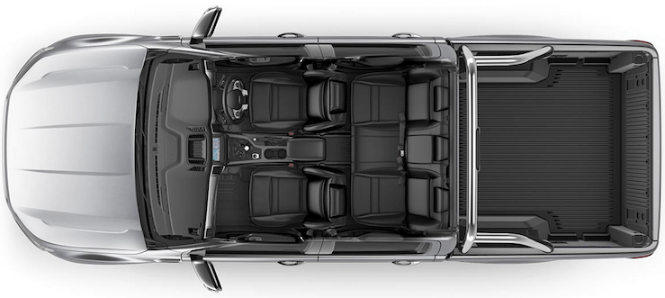 Ford Ranger Storage Spaces