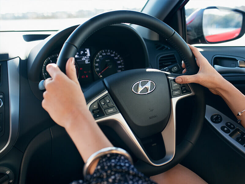 Premium steering wheel and with cruise control