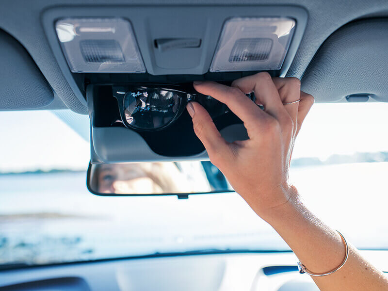 Shades at the ready.