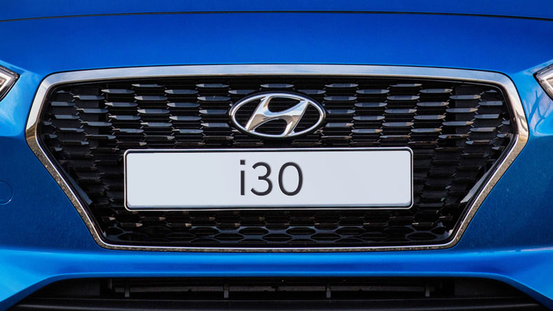 Cascading front grille.