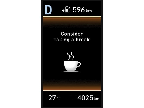 Driver Attention Alert (DAA)