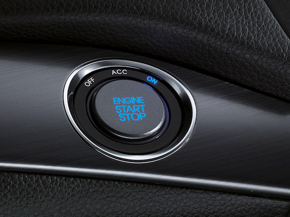 Push button start.