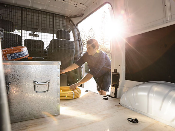 Spacious cabin space.