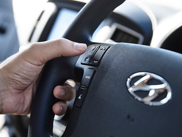 Tilt & telescopic steering column.