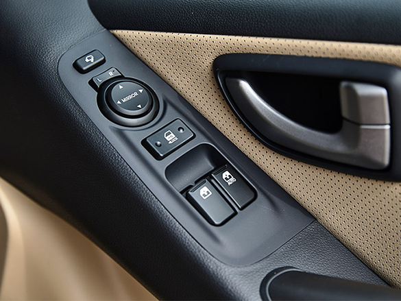 Power windows and mirrors.