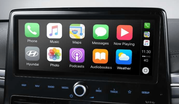 10.25” multimedia touchscreen.