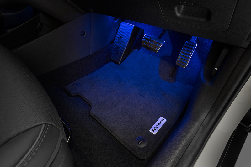 Front and Rear interior lighting.