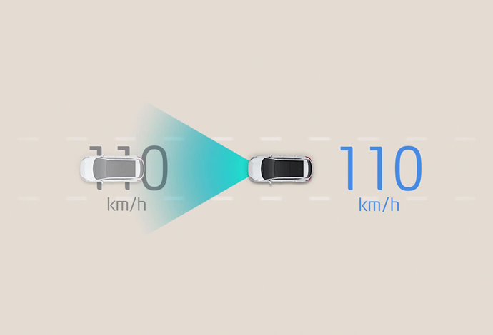 Smart Cruise Control (SCC) with Stop & Go.