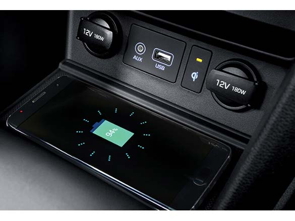 Wireless smartphone charging pad<sup>[P3]</sup>.