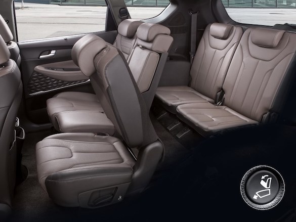 Smart one-touch walk-in.