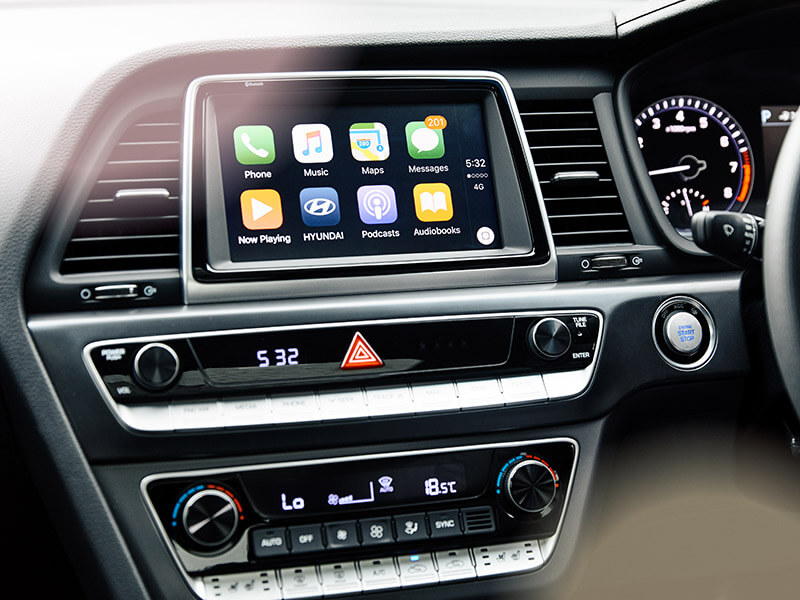 8” Sat Nav with Apple Carplay™ and Android™ Auto as standard.