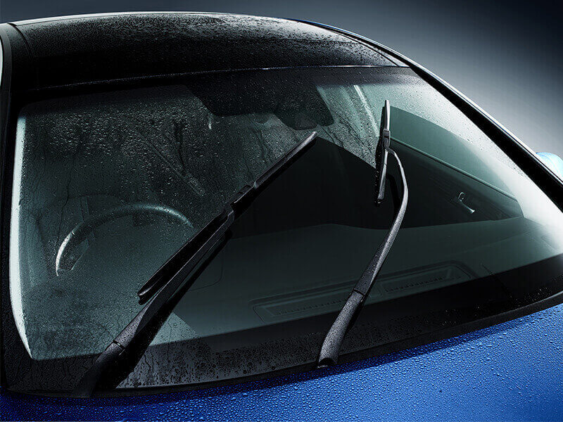 Rain sensing wipers.