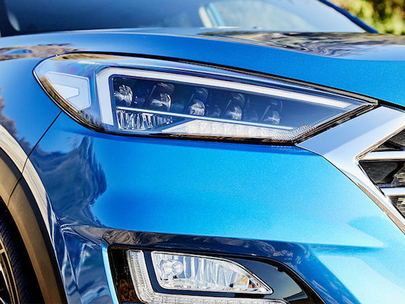 LED headlamps with auto levelling.