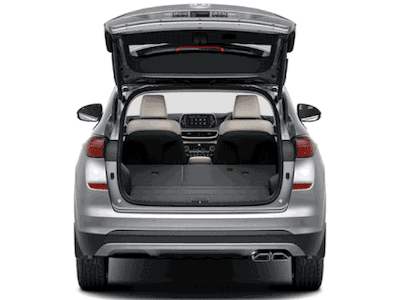 60:40 split folding rear seats.