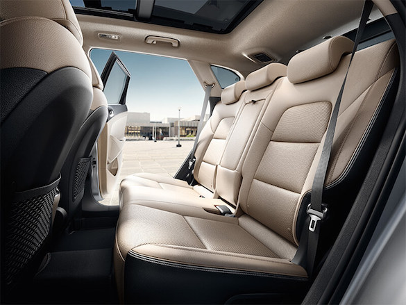 Premium leather interior.