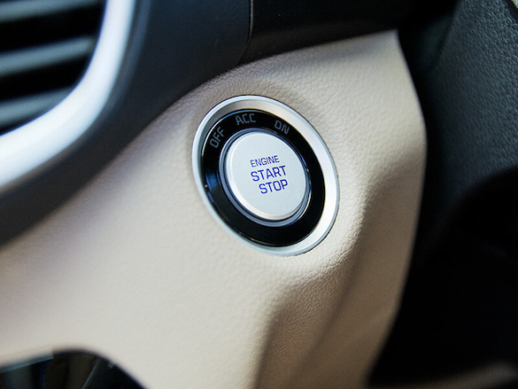 Smart key with push button start.
