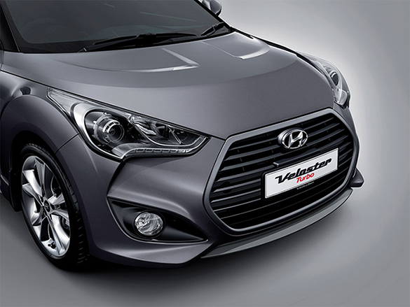 Sports front grille.