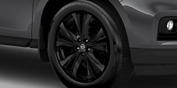 Black Alloy Wheels