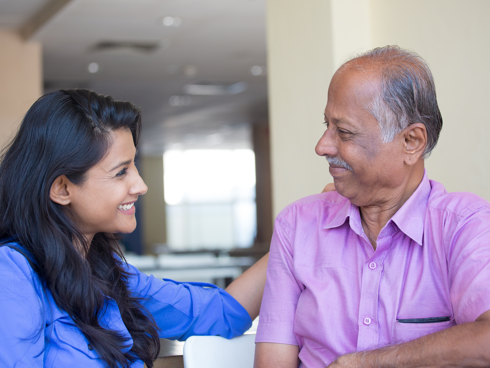 CALD person with a carer