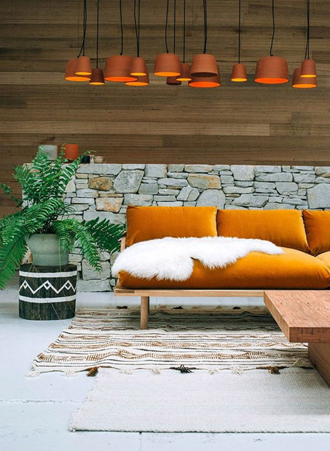 modern rustic lighting