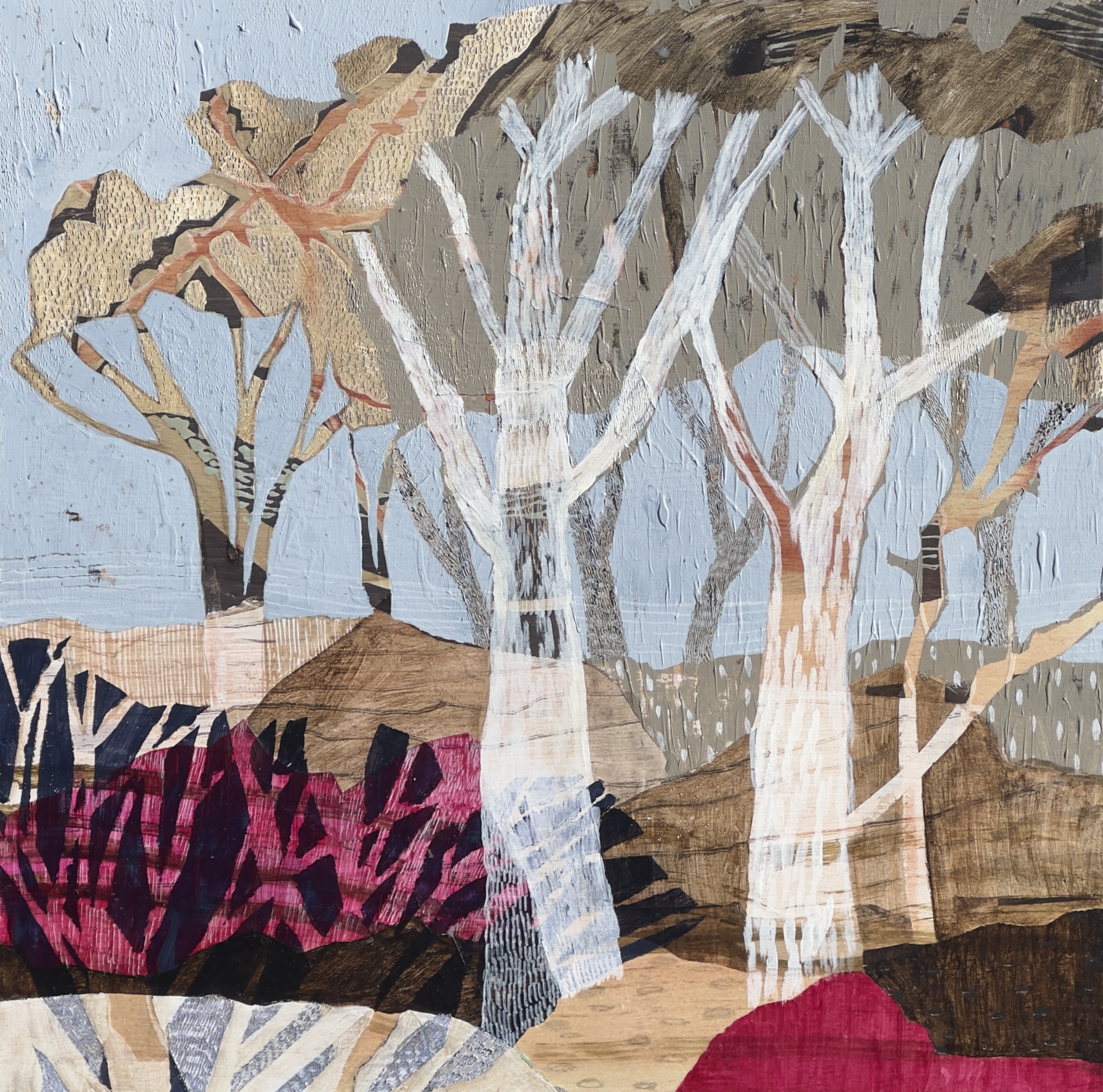 Finding Abstraction in Landscape with Acrylics | Zoe Sernack