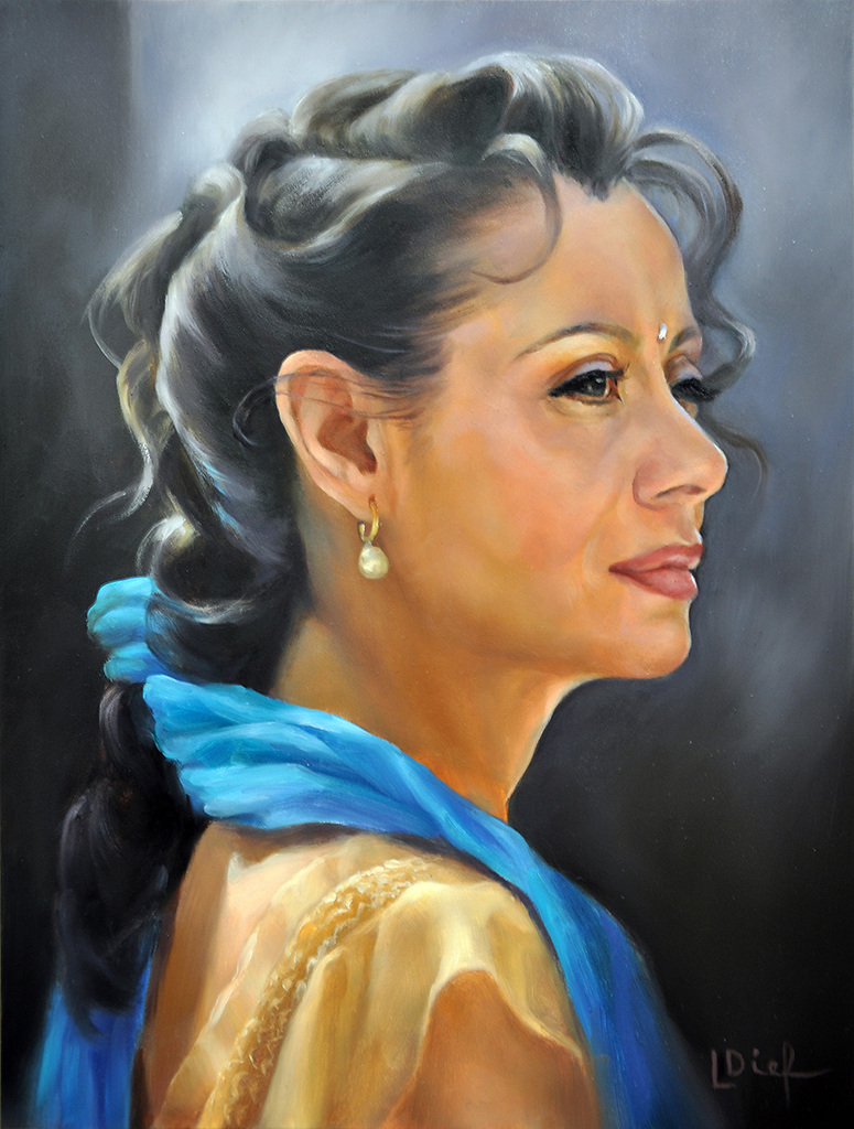 The Oil Portrait - Getting the WOW Factor | Lyn Diefenbach