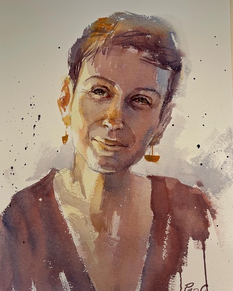 Expressive Portraiture in Watercolour | Penelope Gilbert-Ng