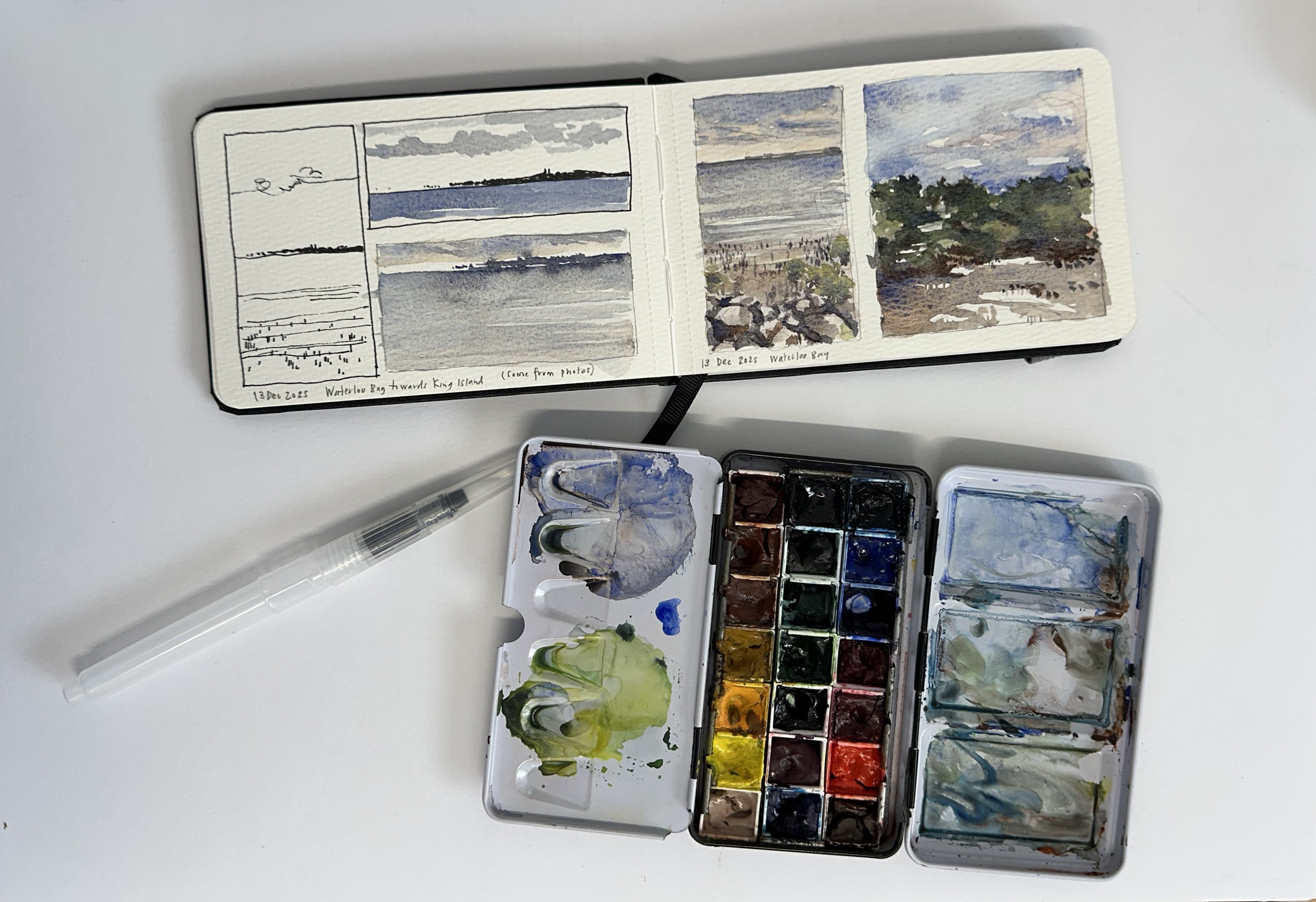 Sketch and Paint Watercolour Landscapes | Kerry Daley