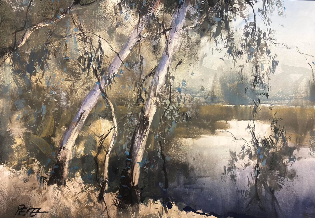 Creating Light and Atmosphere in Acrylics | Herman Pekel