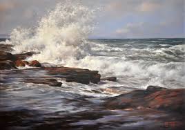 Dramatic Seascapes in Oils | Lyn Diefenbach