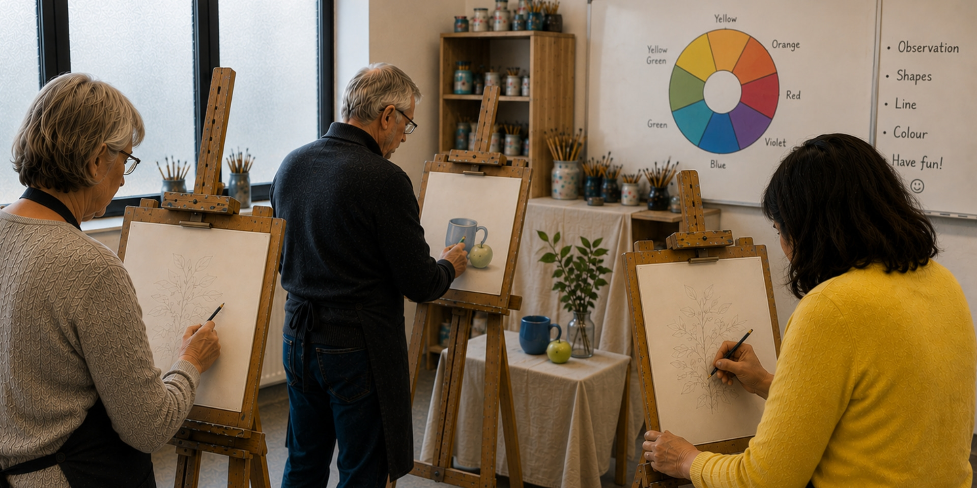 Drawing & Painting Course: Beginners