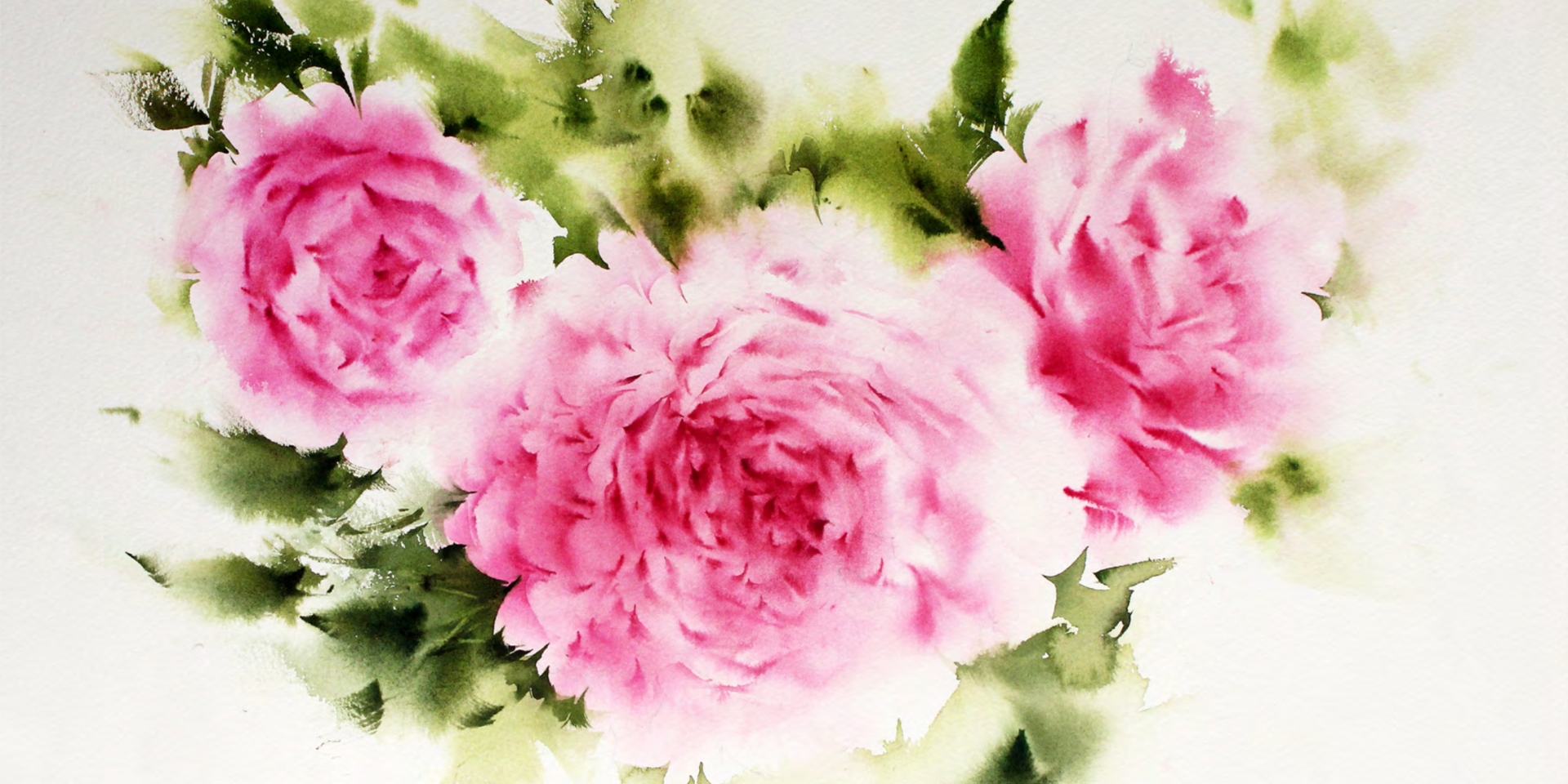 Watercolour Floral Workshop: Beginners